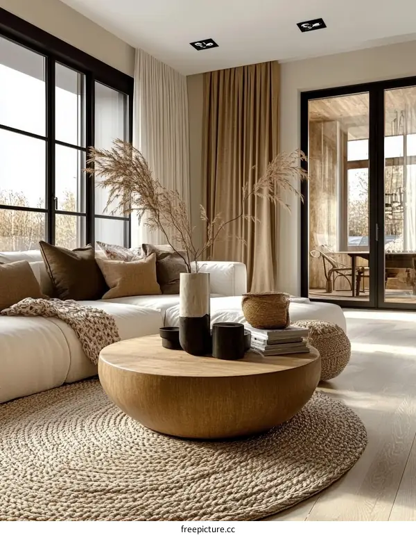 Modern Minimalist Living Room Interior Design