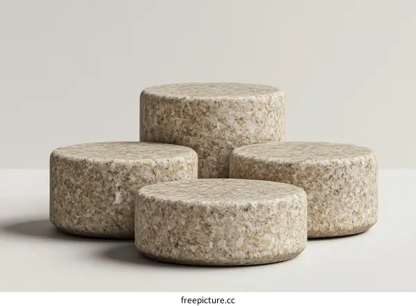 Minimalist Display Stands Set of Three