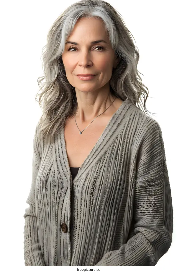 portrait of a middle-aged woman