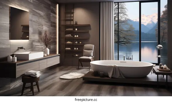 Mountain View Bathroom Retreat