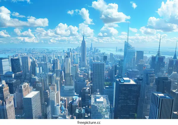 Empire State Building NYC Skyline