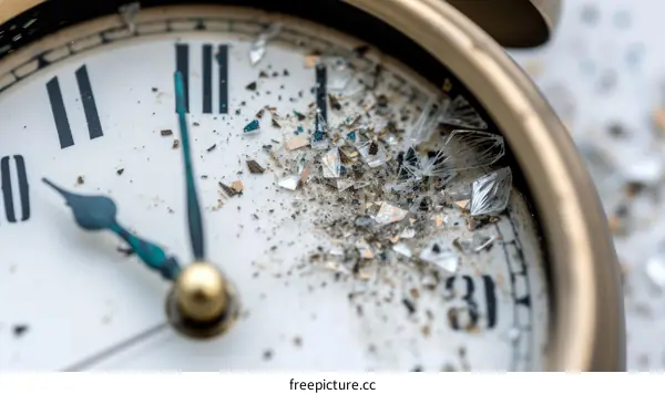 Shattered Clock: Time Lost and Broken