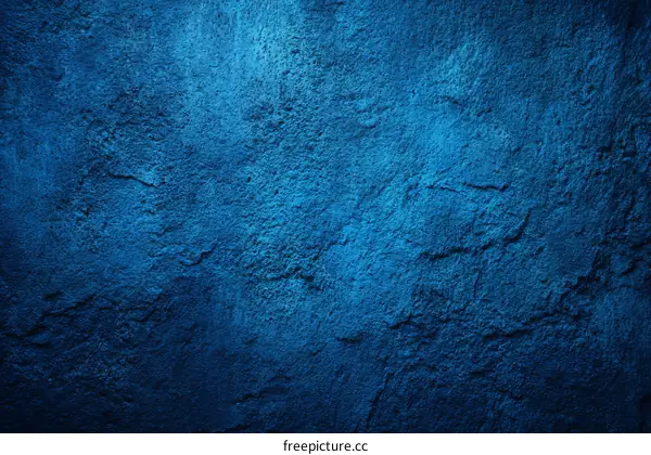 Deep Blue Textured Wall Background
