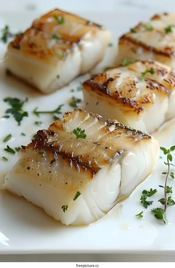 Pan-fried Cod with Lemon and Herbs