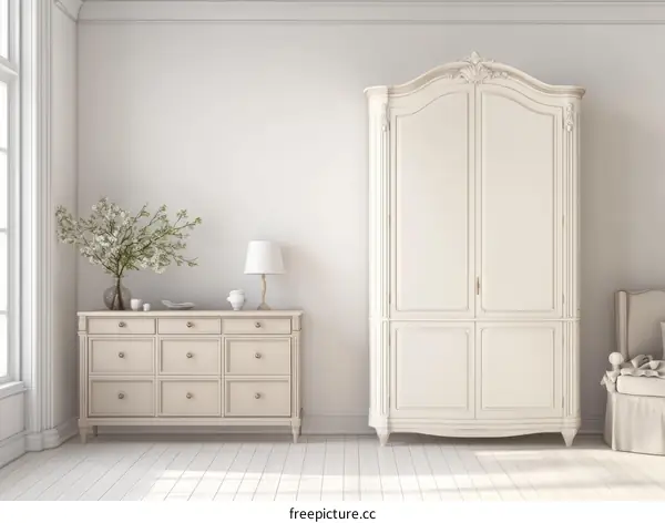 Classic Vintage Bedroom Interior Design