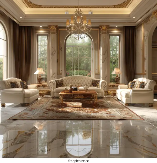 Luxury Living Room Interior Design