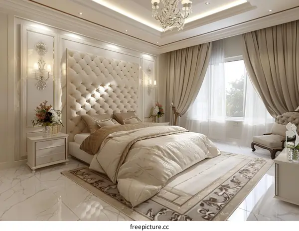Elegant Master Bedroom Interior Design