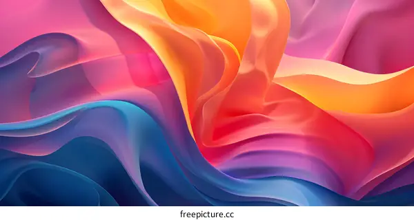 Colorful abstract painting