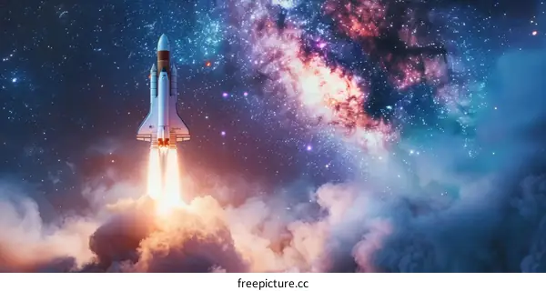 Space Shuttle Atlantis Launch