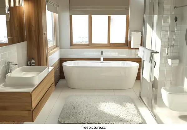 Modern Luxurious Bathroom Interior Design
