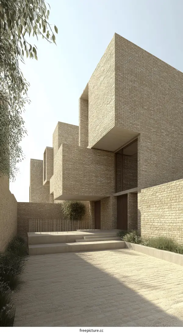 Modern Brick Architecture Exterior Design