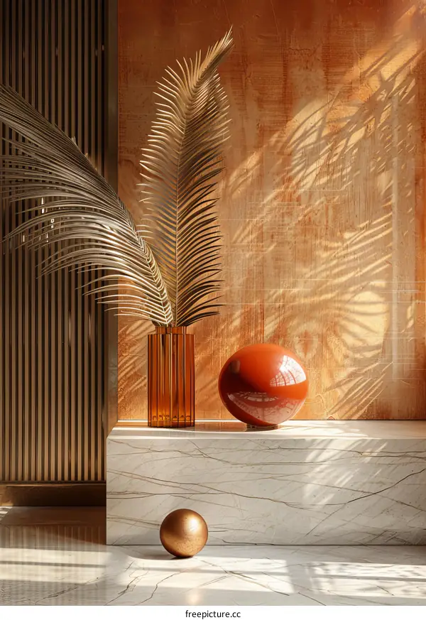 Modern Interior Design with Warm Hues