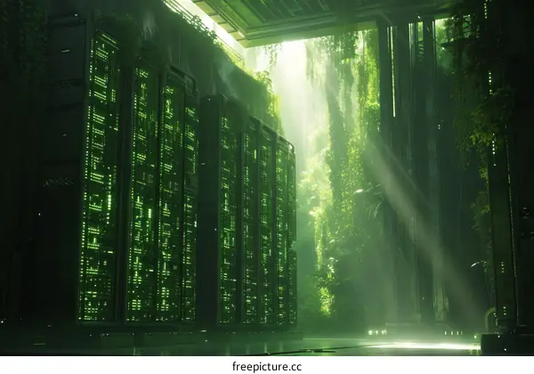  overgrown data center