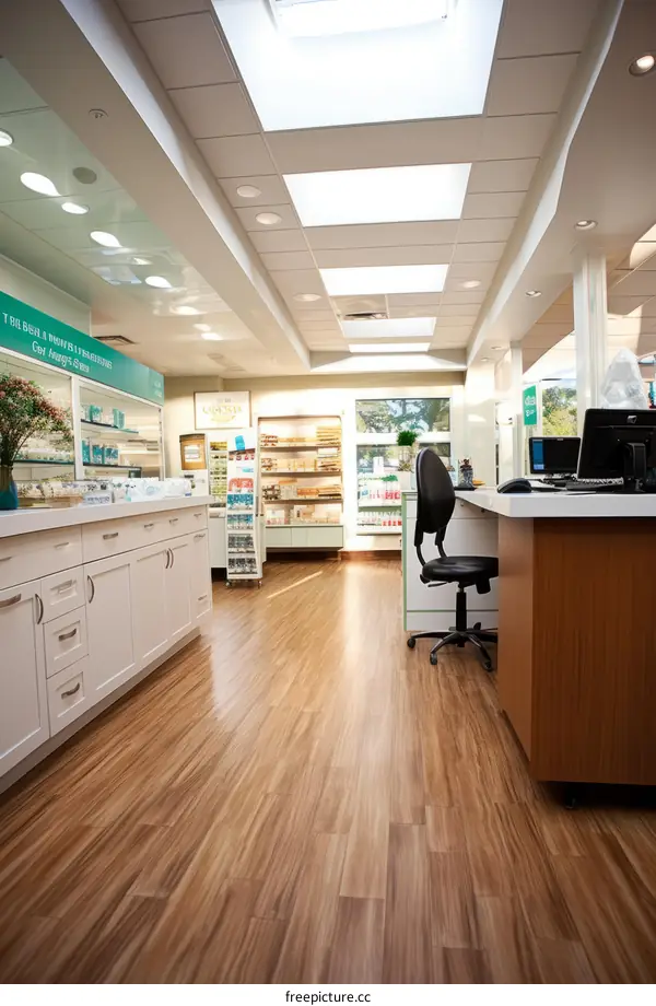 Modern Pharmacy Interior Design