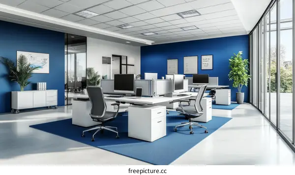 Modern Contemporary Office Space Interior Design