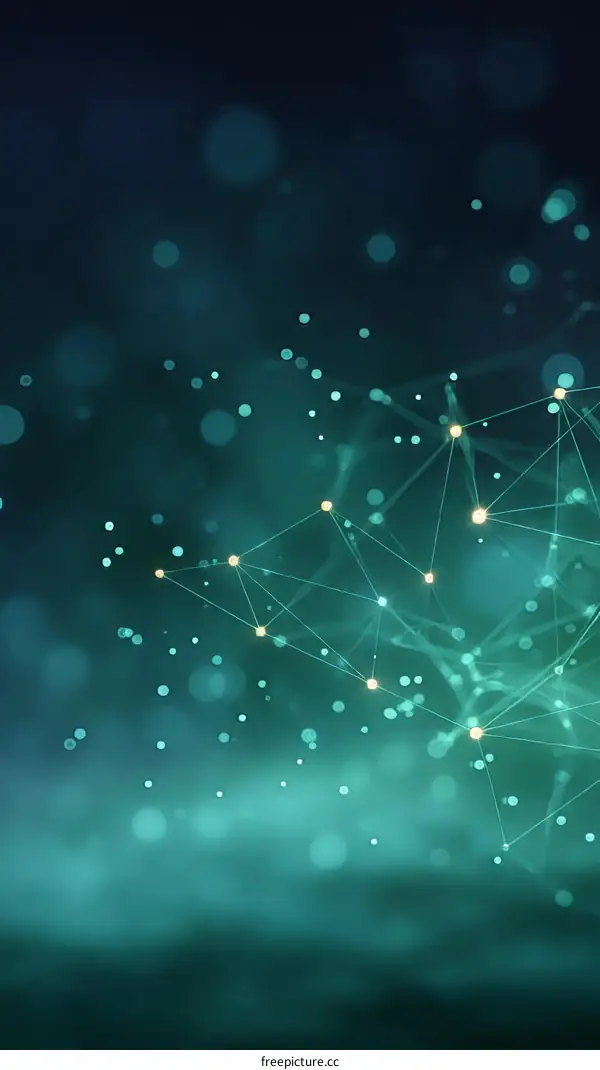 Abstract Network Connections Illustration