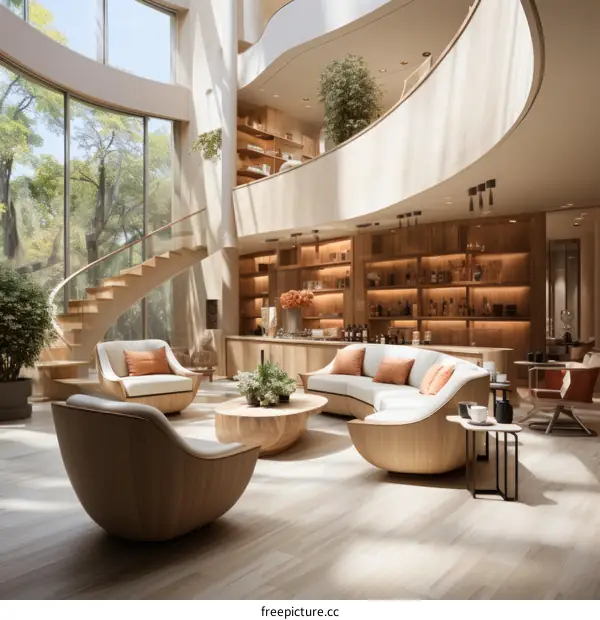 Modern Luxurious Living Room Interior Design