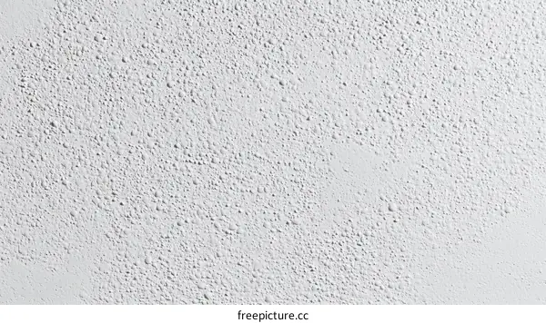 Close Up View of Textured White Wall Surface