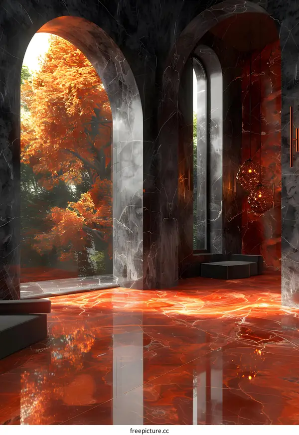 The Interweaving of Red and Green