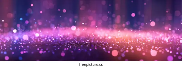 Abstract Colorful Bokeh Background Design