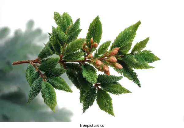 Artificial Pine Branch Decoration