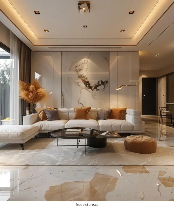Modern Luxury Living Room Interior Design
