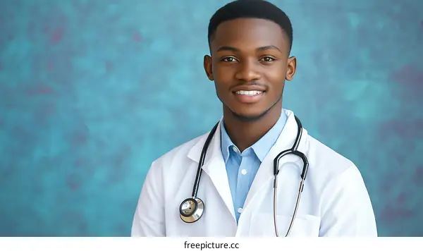 African American Doctor Portrait