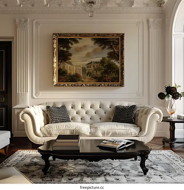 European-style living room