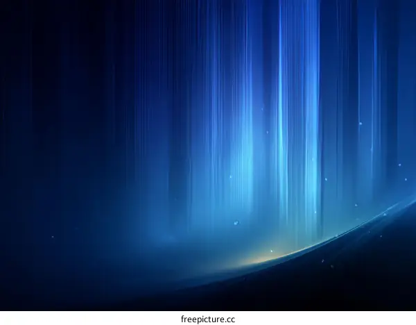 Abstract Blue Light Gradient Background Design