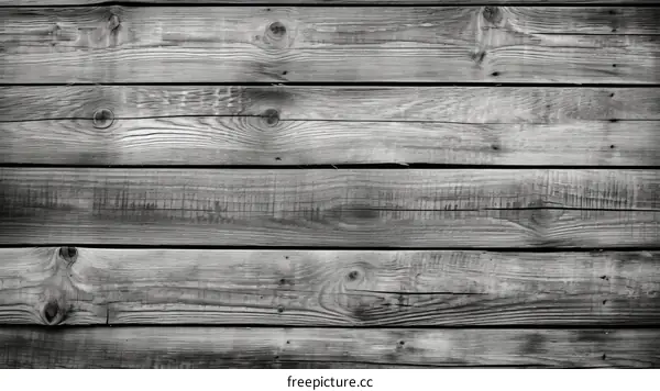 Old Wooden Fence Boards Background Plank