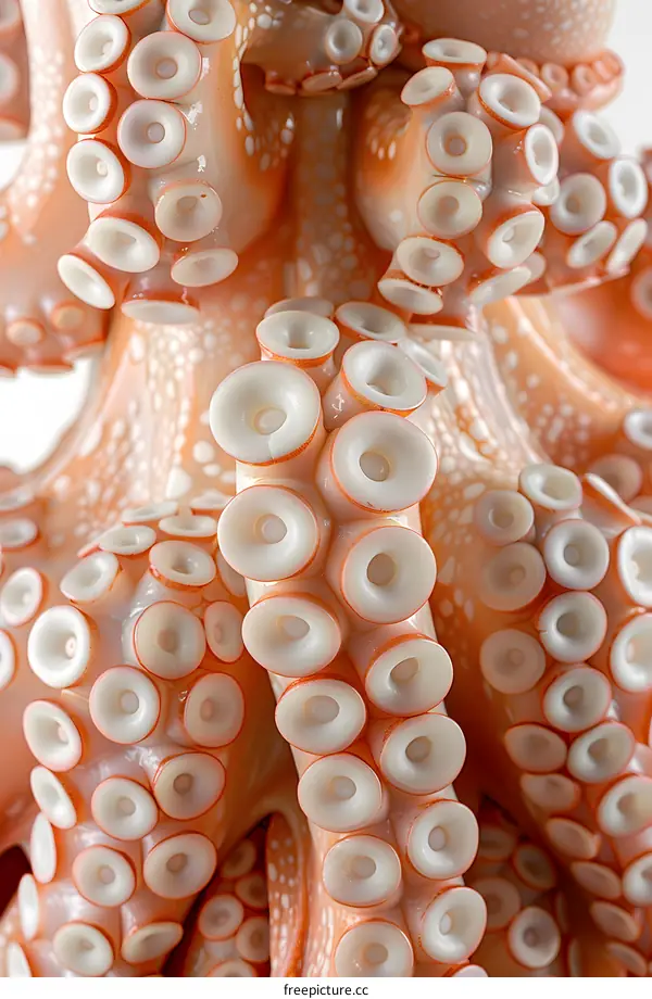 Close Up of Octopus Tentacles