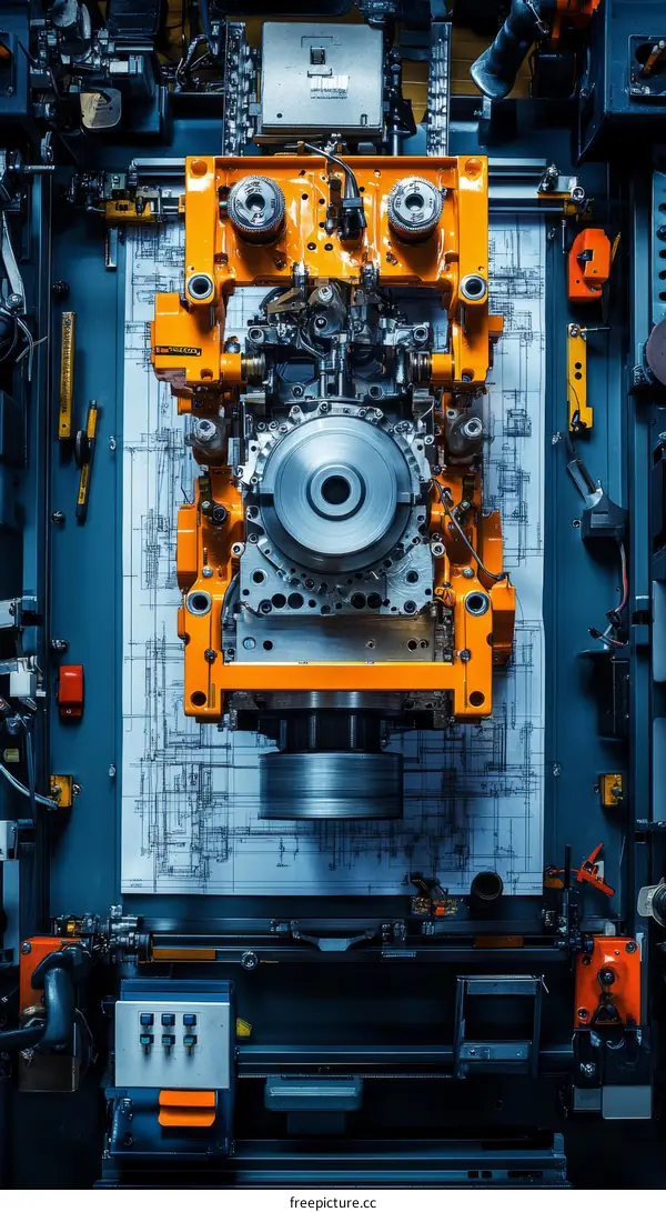 High-Tech Machinery Engineering Design