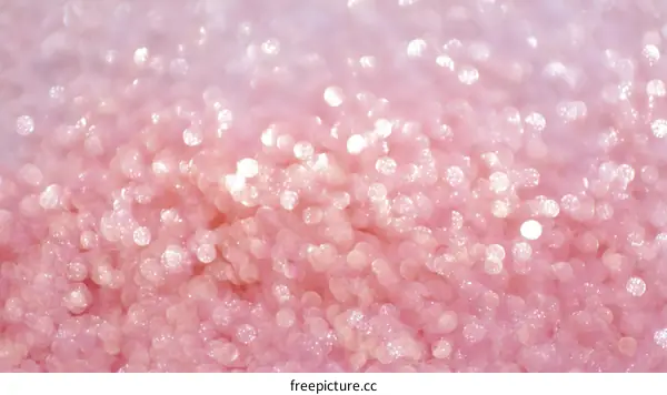 Romantic Pink Glitter Background