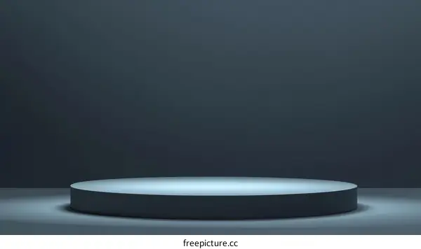 Abstract Minimalist Product Display Platform