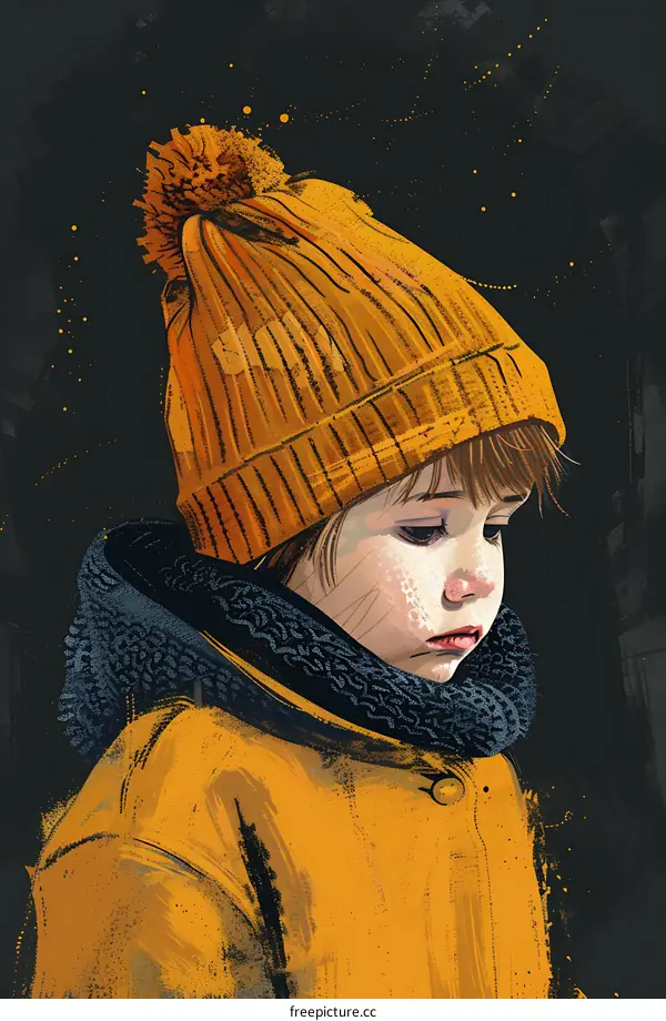 Boy in a Yellow Hat