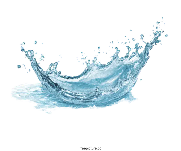 [Transparent Background PNG]Beautiful Water Splash