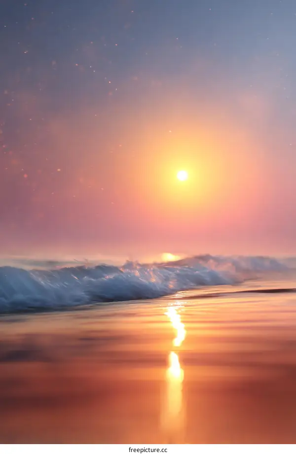 Sunrise Seascape Reflections at Dawn