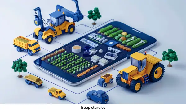 Farmer Uses Smartphone to Monitor Farm from Afar