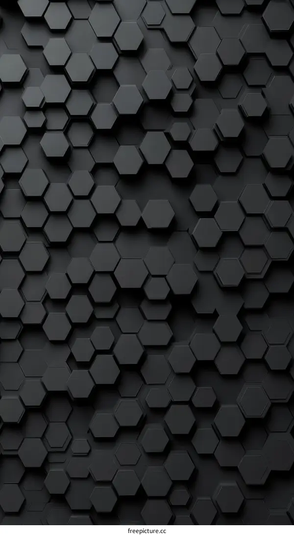 Abstract Geometric Hexagonal Pattern Background