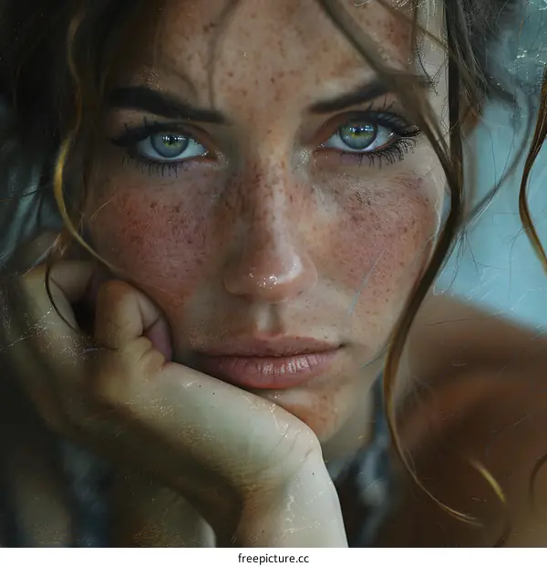 Freckled Girl