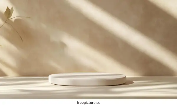 Modern Minimalist Product Display Background