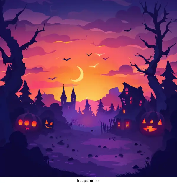 Spooky Halloween Night