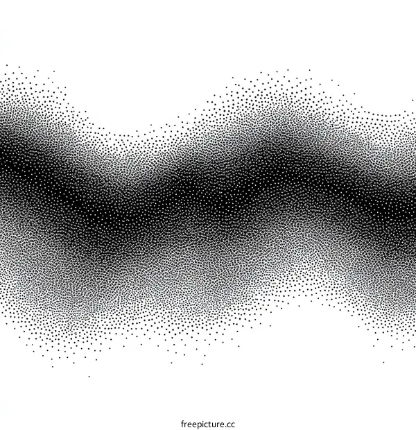 Abstract Dotted Gradient Background Design