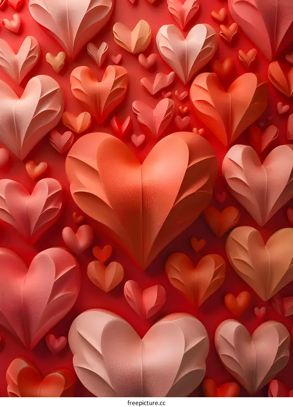 Red heart background image