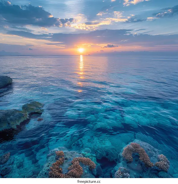 Red Sea Coral Reef: Crystal Clear Water and Underwater Life