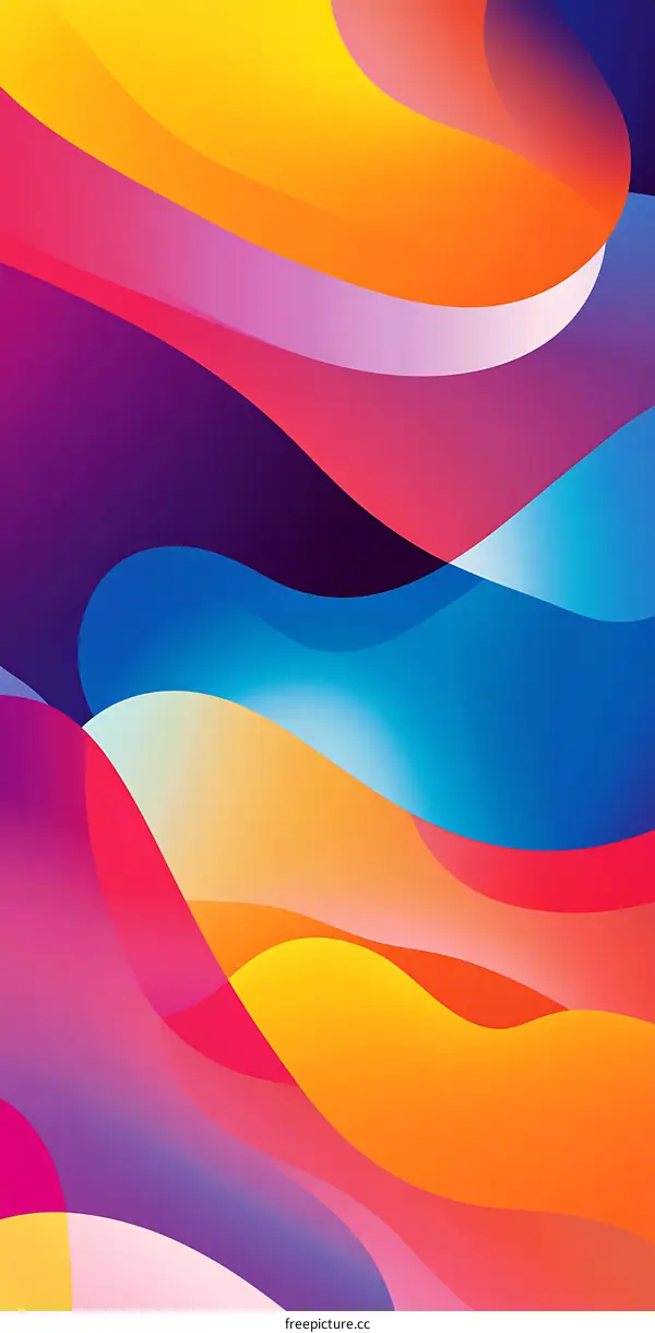 Abstract Colorful Gradient Background