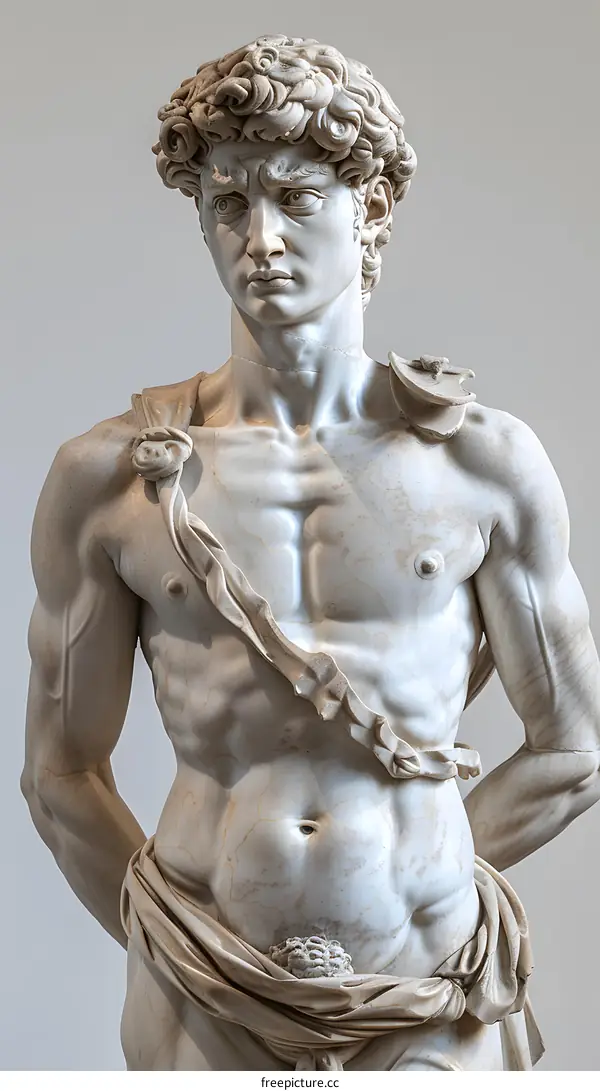 Statue of a young man, probably Apollo