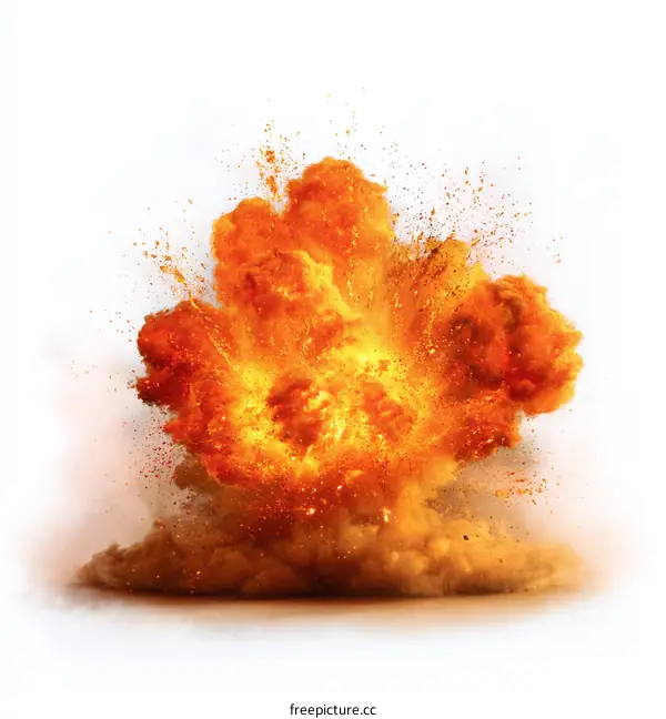 Explosive Explosion Burst Effect Image