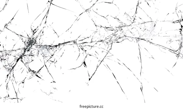Broken Glass Texture Background Pattern