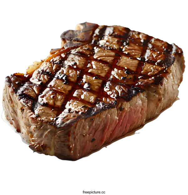 [Transparent Background PNG]grilled steak